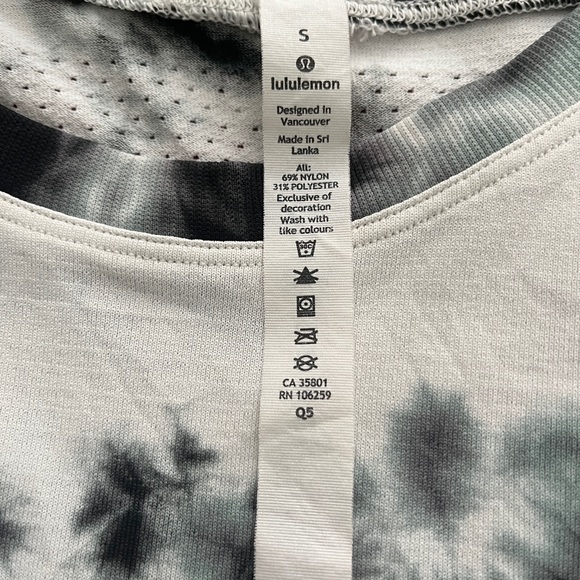 Lululemon Crop Top Mesh Back - Picture 3 of 4